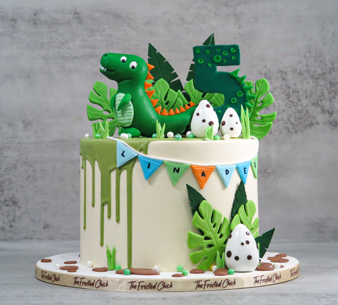 dinosaur drip monstera